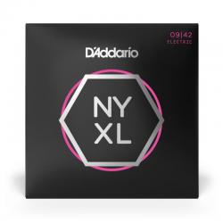 D'Addario - Cordes pour guitare électrique NYXL0942 filet nickel Regular Light 09-42