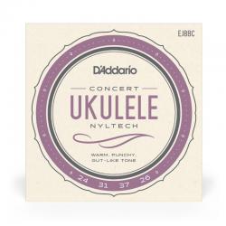D'Addario - Cordes Nyltech pour ukulele EJ88C, Concert