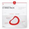 EVANS - Pack de 10 E-Rings, 5,08 cm de large, diamètre 16 pouces