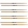 ProMark - Baguettes Classic Forward 5A Hickory, Olive Ovale, lot de 4 paires