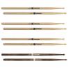 ProMark - Baguettes Rebound 5A Hickory, Olive Acorn, lot de 4 paires dont une en FireGrain