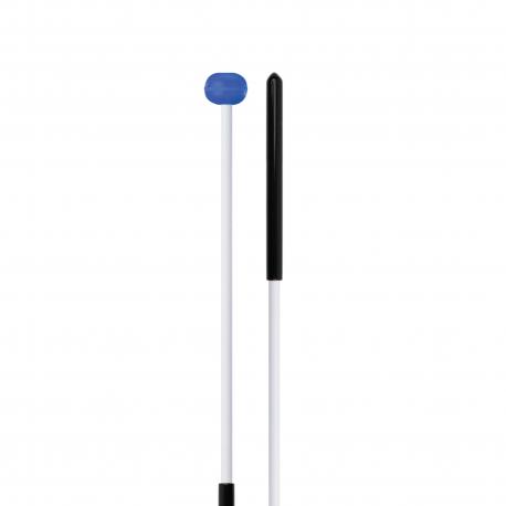ProMark - Maillet Orff de la gamme Discovery en caoutchouc bleu moyen (Medium), FPR20