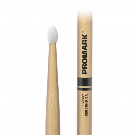 ProMark - Baguettes en hickory avec olive en nylon Rebound&nbsp;5A