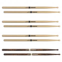 ProMark - Baguettes avec olive Acorn en hickory Rebound 5B FireGrain, lot de 4&nbsp;paires