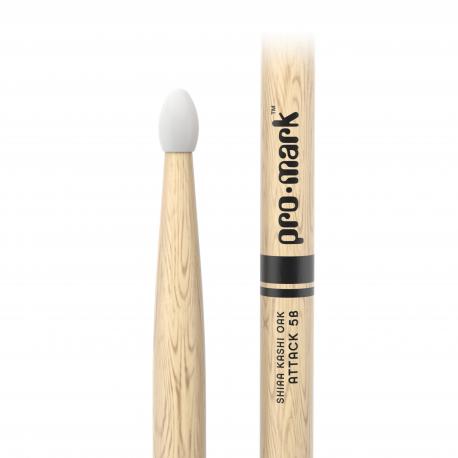 ProMark - Baguettes en chêne Shira Kashi 5B olive en nylon