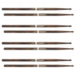 ProMark - Baguettes Rebound 5A FireGrain Hickory, Olive Acorn, lot de 4&nbsp;paires