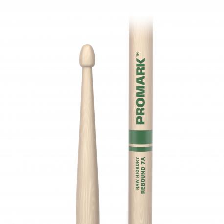 ProMark - Baguettes en hickory avec olive gland ProMark Rebound&nbsp;7A Raw