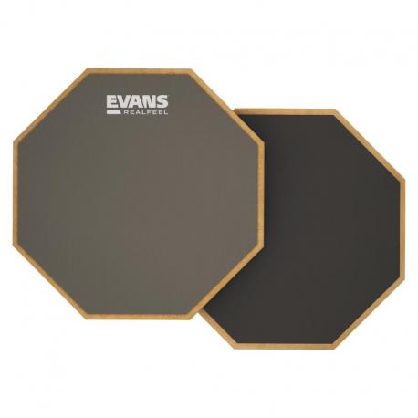 EVANS Pad d'entraînement bi-face RealFeel par EVANS, 6"
