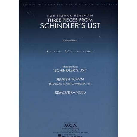 Liste De Schindler Three Pieces Itzhak Perlman WILLIAMS JOHN