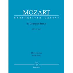 Te Deum Laudamus MOZART WOLFGANG AMADEUS