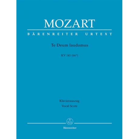 Te Deum Laudamus MOZART WOLFGANG AMADEUS