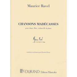 Chansons Madécasses RAVEL MAURICE