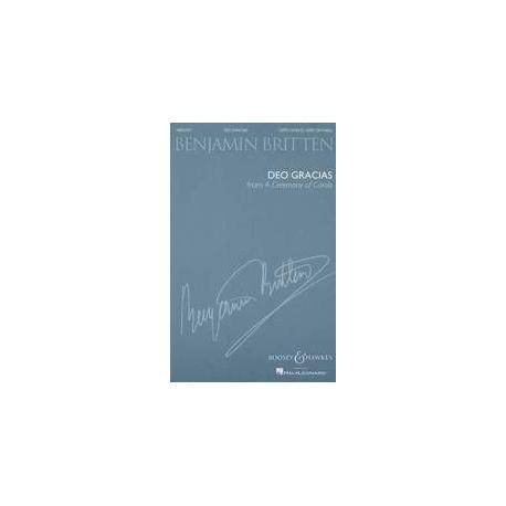 Deo Gracias Op. 28, 10 BRITTEN BENJAMIN