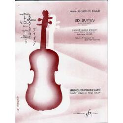 6 Suites Pour Alto – Suites 1.2.3. – Vol.1 BACH JOHANN SEBASTIAN