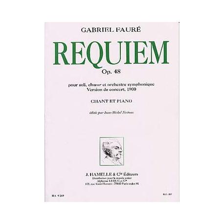 Requiem Op. 48 Version 1900 FAURE GABRIEL