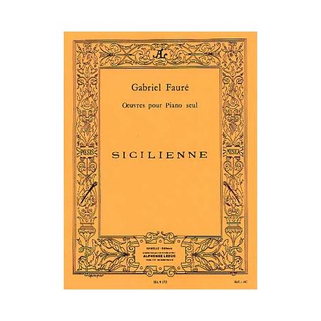 Sicilienne Op. 78 FAURE GABRIEL