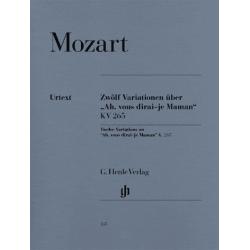 12 Variations On ‘Ah, Vous Dirai-Je Maman’ K. 265 (300E) MOZART WOLFGANG AMADEUS
