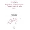 Intégrale Des Oeuvres Pour Piano Vol.1 SATIE ERIK