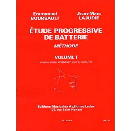 Etude Progressive De Batterie Vol.1 BOURSAULT / LAJUDIE