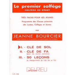 Premier Solfège Vol.1 – Clé De Sol BOURCIER JEANNE