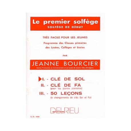 Premier Solfège Vol.1 – Clé De Sol BOURCIER JEANNE