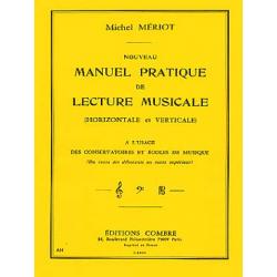 Nouveau Manuel Pratique De Lecture Musicale MERIOT MICHEL