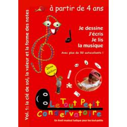 Vol.1 : La Clé De Sol, La Valeur Et La Forme Des Notes 4 – 6 Ans