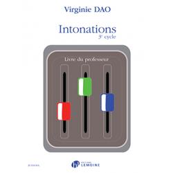 Intonations 3e cycle – Professeur DAO VIRGINIE