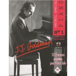Spécial Piano 1 Vol.1 GOLDMAN JEAN-JACQUES