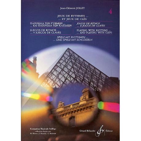 Jeux De Rythmes Et Jeux De Clés – 6 Langues – Vol.4 JOLLET JEAN-CLEMENT