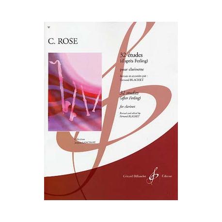 32 Etudes D’Apres Ferling ROSE CYRILLE