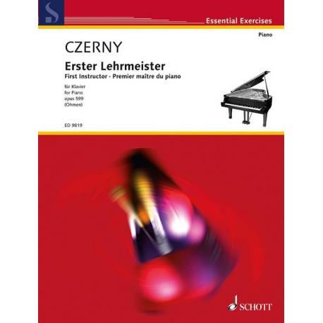 First Instructor Of The Piano Op. 599 CZERNY KARL