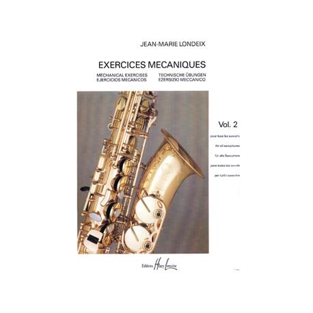 Exercices Mécaniques Vol.2 LONDEIX JEAN-MARIE