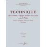 Technique Des Gammes Arpèges Tenues Et Accords Vol.1 DESCAVES LUCETTE