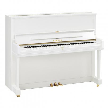 Yamaha - Piano Droit YUS1 PWH - Blanc Brillant