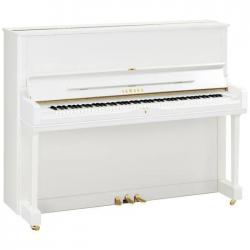 Yamaha - Piano Droit YUS1 Silent SH3 PWH - Blanc Brillant