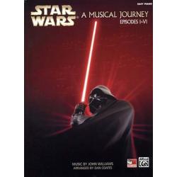 Star Wars A Musical Journey Episodes I-VI Easy Piano WILLIAMS JOHN