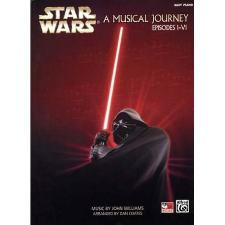 Star Wars A Musical Journey Episodes I-VI Easy Piano WILLIAMS JOHN