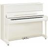 Yamaha - Piano Droit P121 PWHC Blanc brillant Chrome