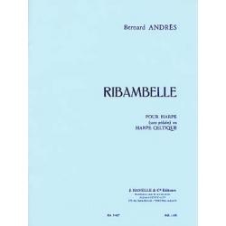 Ribambelle 10 Pieces Faciles Pour Harpe Ou Harpe Celtique ANDRES BERNARD