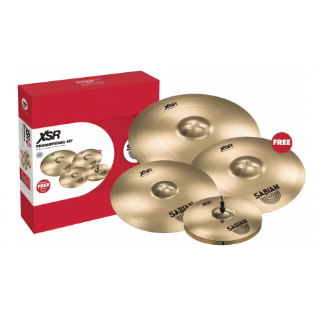 Pack Cymbales Sabian XSR