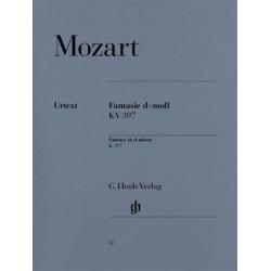 Fantasy D Minor K. 397 (385G) MOZART WOLFGANG AMADEUS