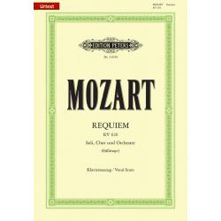 Requiem K626 MOZART WOLFGANG AMADEUS