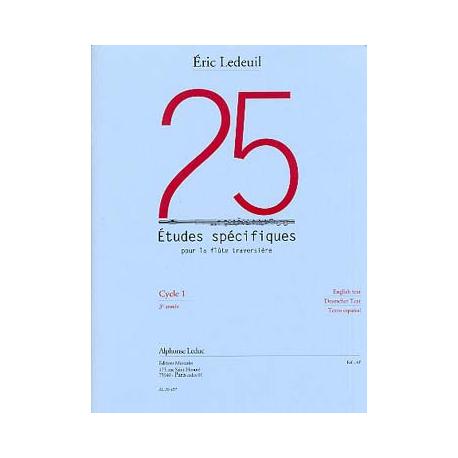 25 Etudes Spécifiques LEDEUIL ERIC