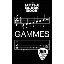 Little Black Songbook : Gammes – French Edition