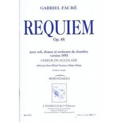 Requiem Op. 48 Version 1893 FAURE GABRIEL