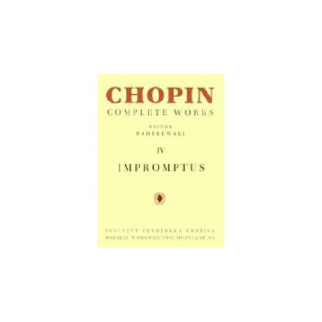 Impromptus CHOPIN FREDERIC / PADEREWSKI