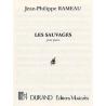 Les Sauvages, Pour Piano RAMEAU JEAN-PHILIPPE