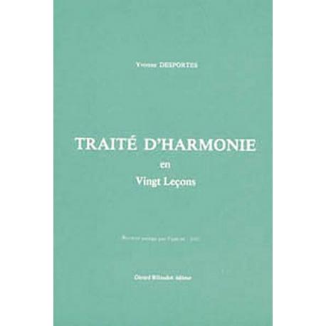 Traite D’Harmonie En 20 Lecons – Textes DESPORTES YVONNE