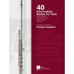 40 Intermediate Studies for Flute